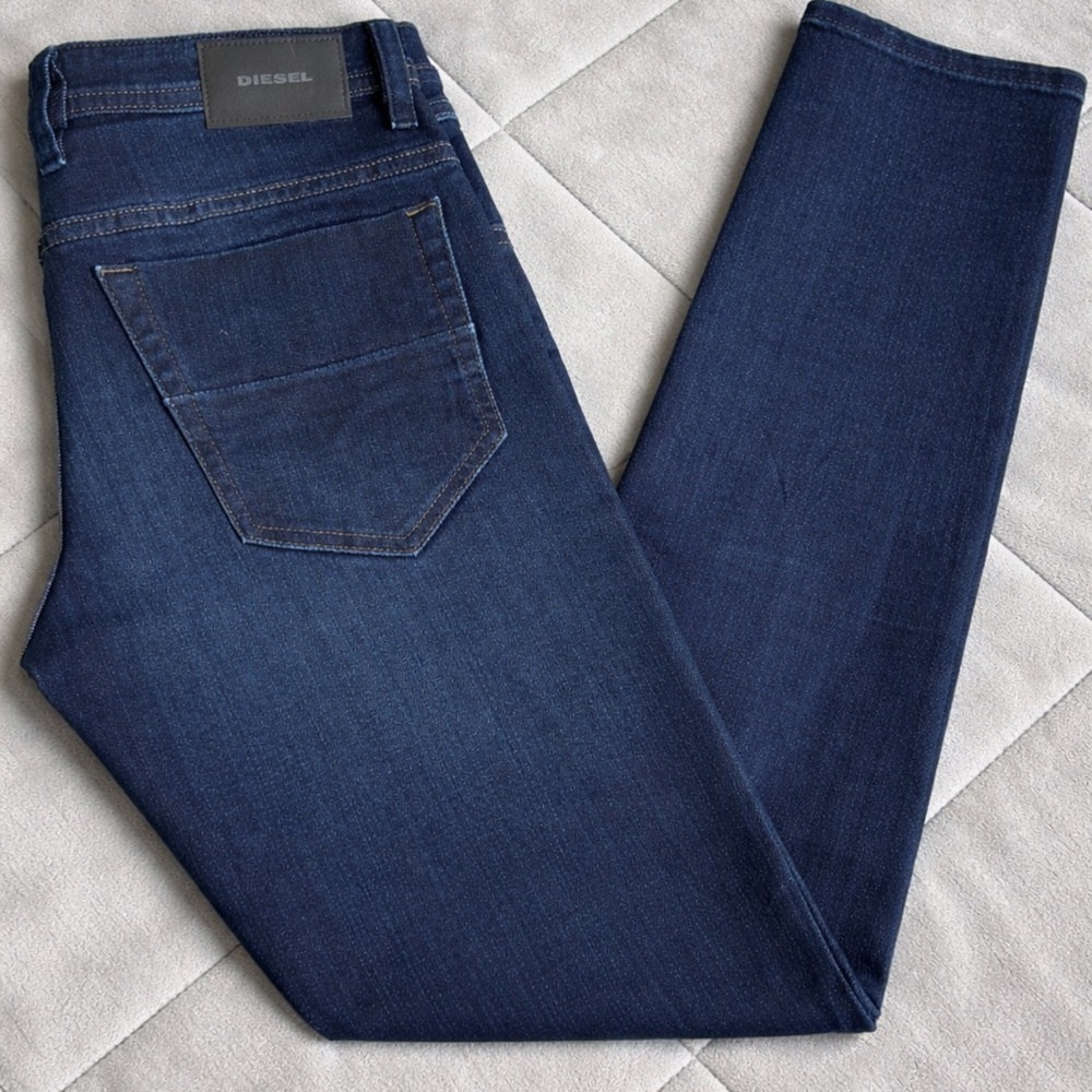 Diesel Men’s Skinny Jeans in Deep Indigo slim 32w30 length